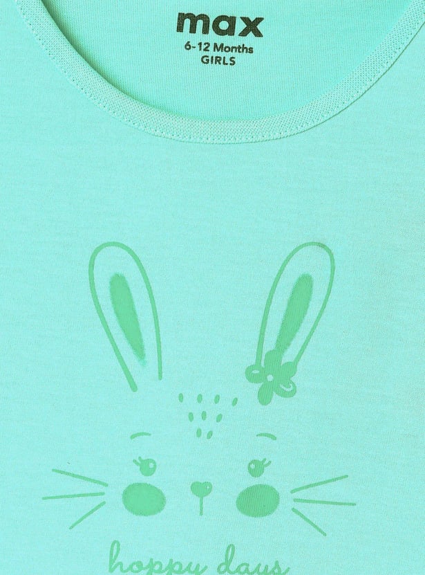 Girls Graphic Printed T-shirt