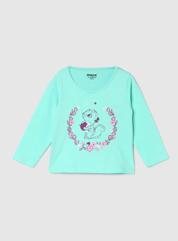 Girls Graphic Printed T-shirt