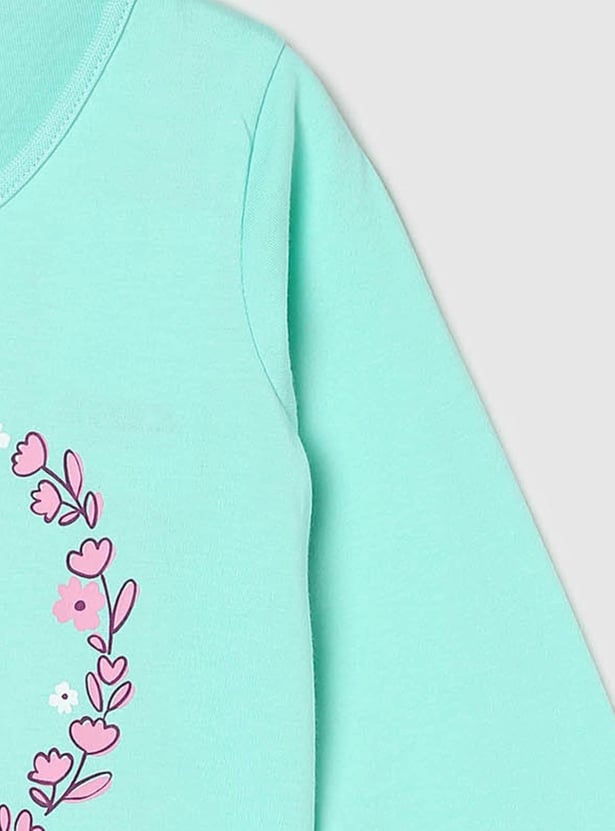 Girls Graphic Printed T-shirt