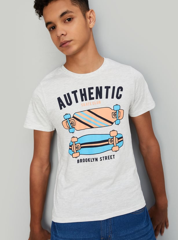Boys Graphic Printed T-shirt