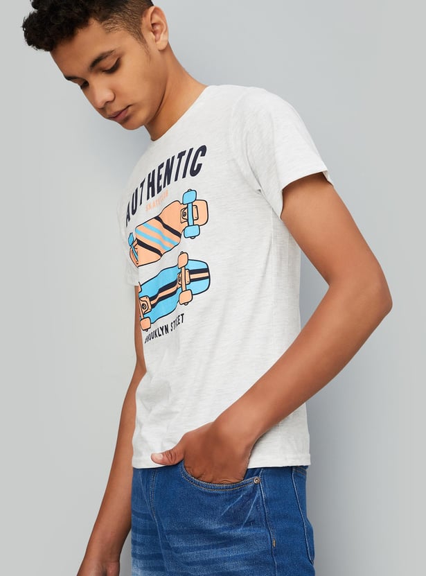 Boys Graphic Printed T-shirt