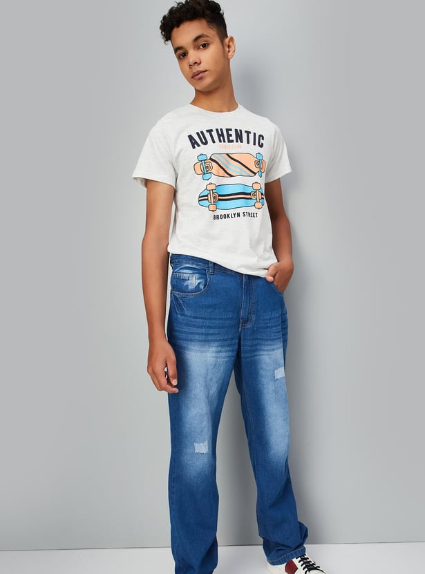 Boys Graphic Printed T-shirt
