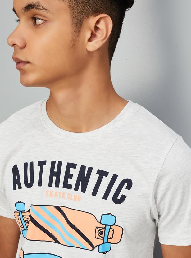Boys Graphic Printed T-shirt