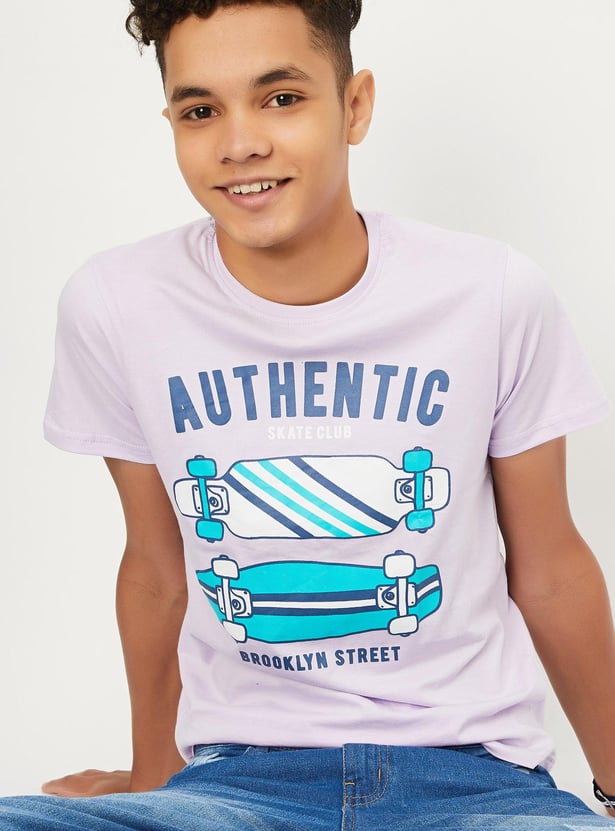 Boys Graphic Printed T-shirt