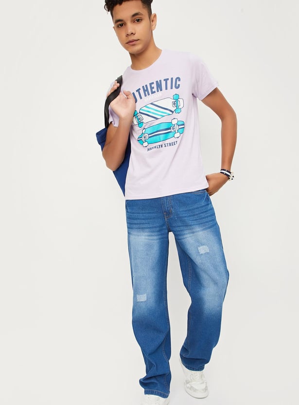 Boys Graphic Printed T-shirt
