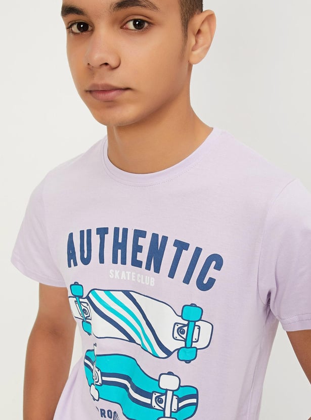Boys Graphic Printed T-shirt