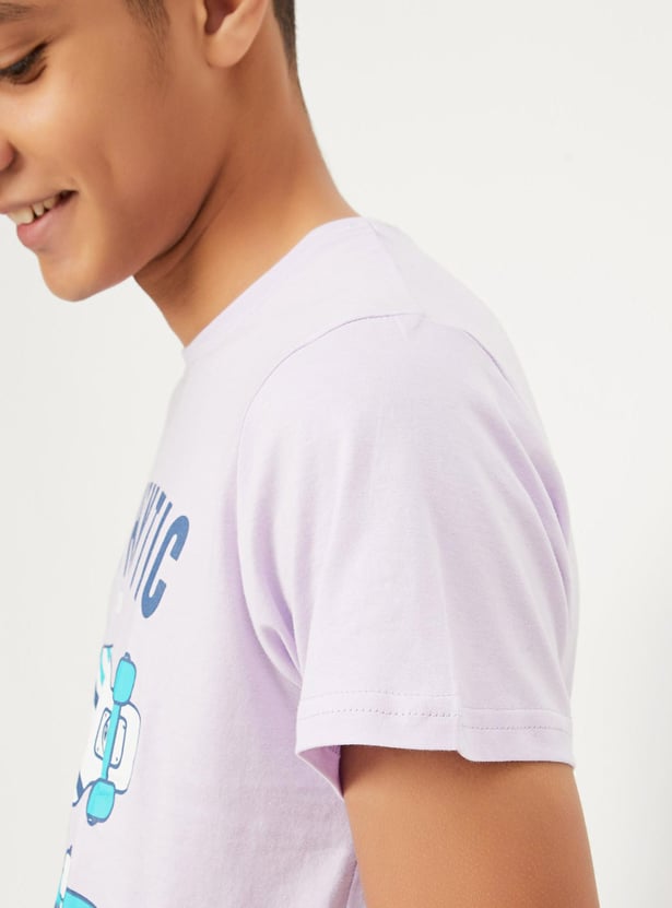 Boys Graphic Printed T-shirt