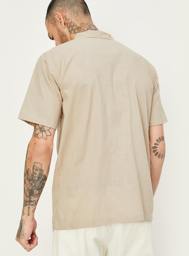Men Embroidered Resort Shirt