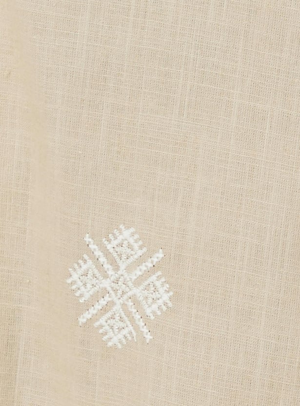 Men Embroidered Resort Shirt
