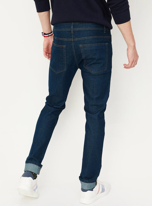 Men Solid Skinny Fit Jeans