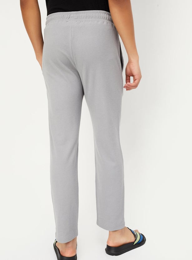 Buy Men Waffle Knit Track Pants Online at just Rs. 699.0
