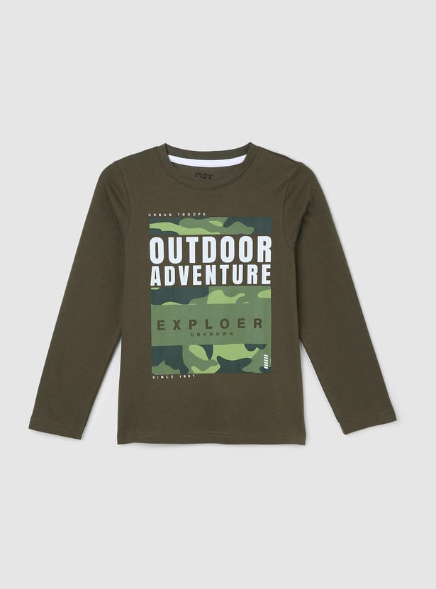 Boys Graphic Printed T-shirt