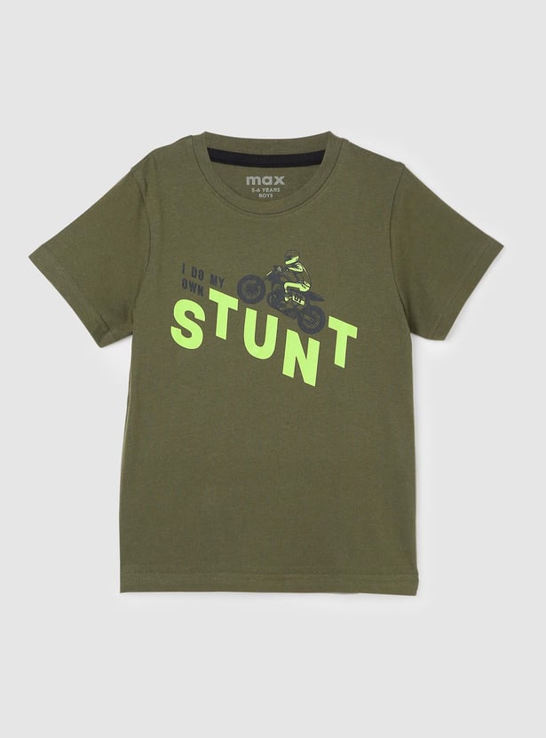Boys Graphic Printed T-shirt