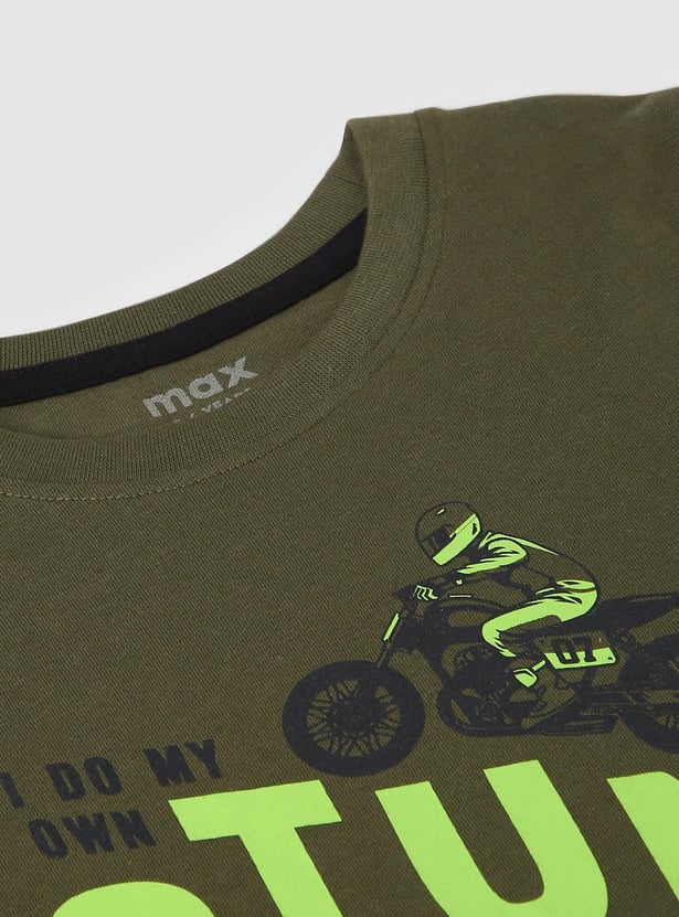 Boys Graphic Printed T-shirt