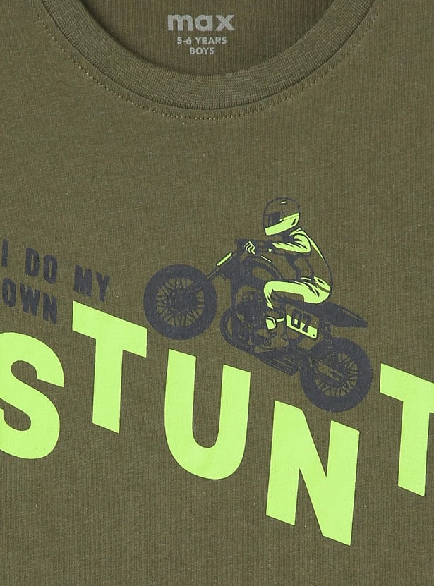 Boys Graphic Printed T-shirt