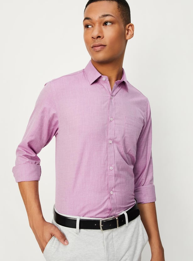 Mens slim fit formal shirt online