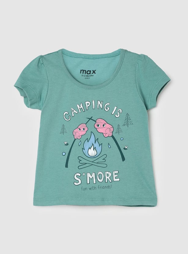 Girls Graphic Printed T-shirt