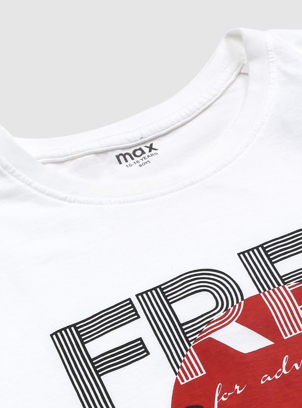 Boys Graphic Printed T-shirt