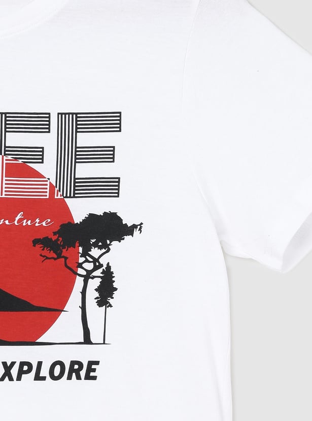 Boys Graphic Printed T-shirt