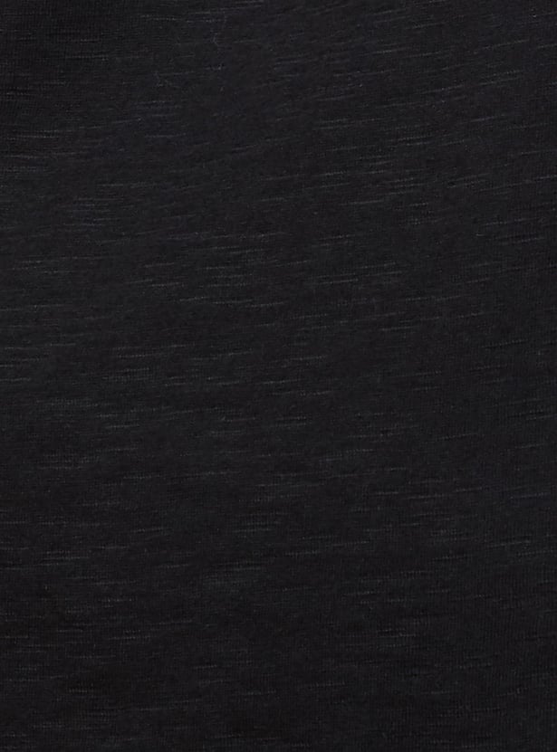 Women Schiffli Detail Cotton T-shirt