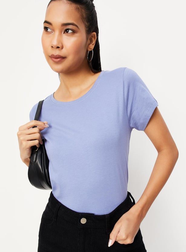 Women Solid T-shirt
