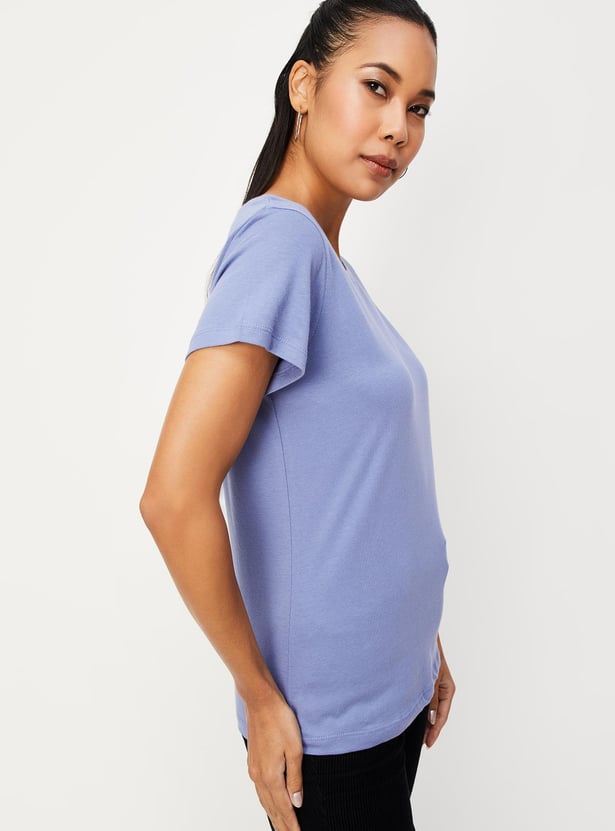 Women Solid T-shirt