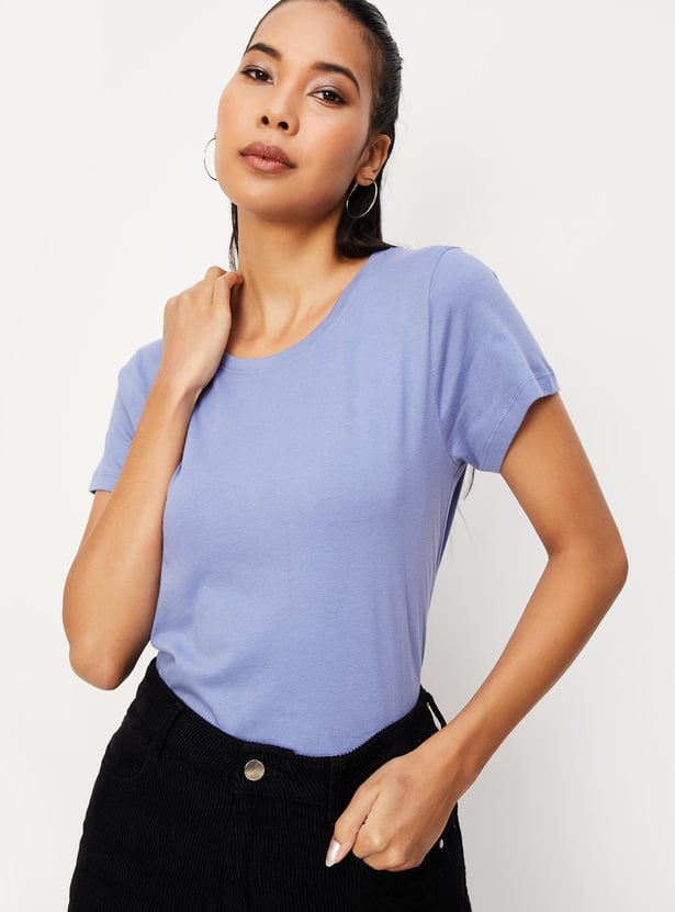 Women Solid T-shirt