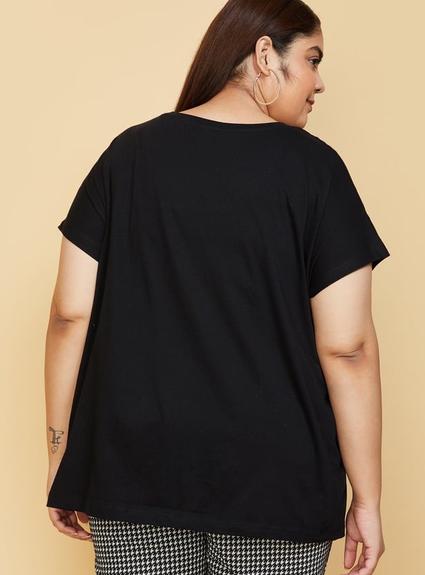 Women Graphic Printed T-shirt