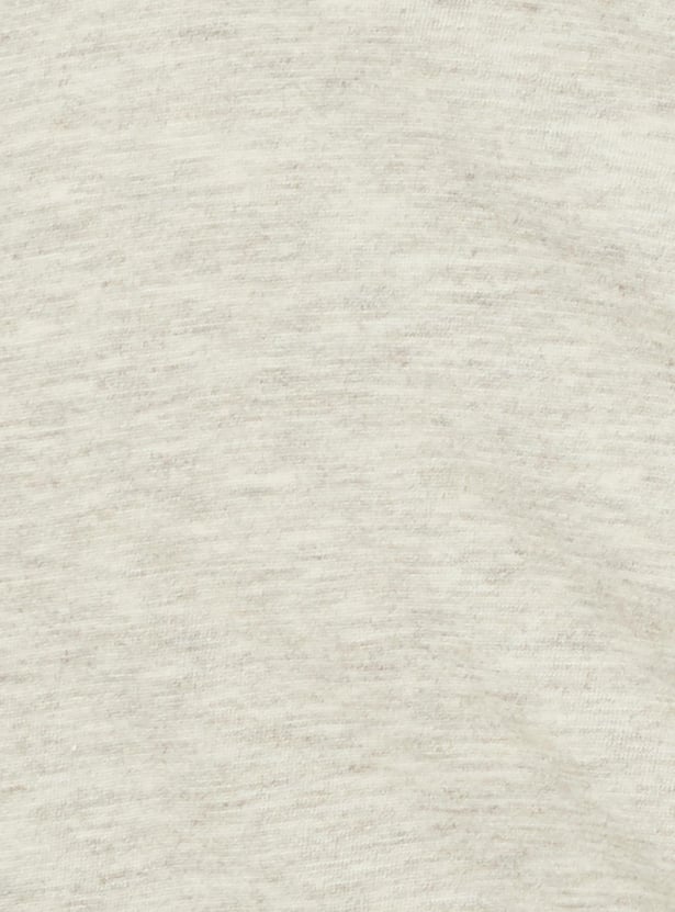 Women Solid Knit Shrug with Pockets