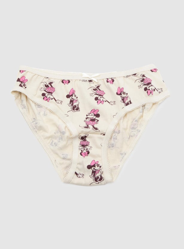 Girls Printed Panties - Pack of 3