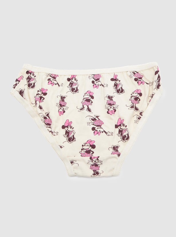 Girls Printed Panties - Pack of 3