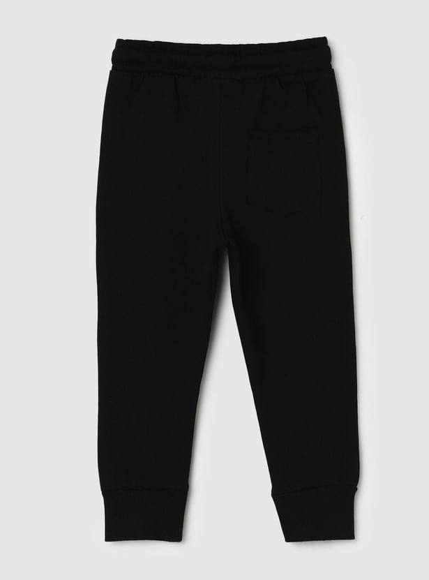 Boys Solid Elasticated Joggers