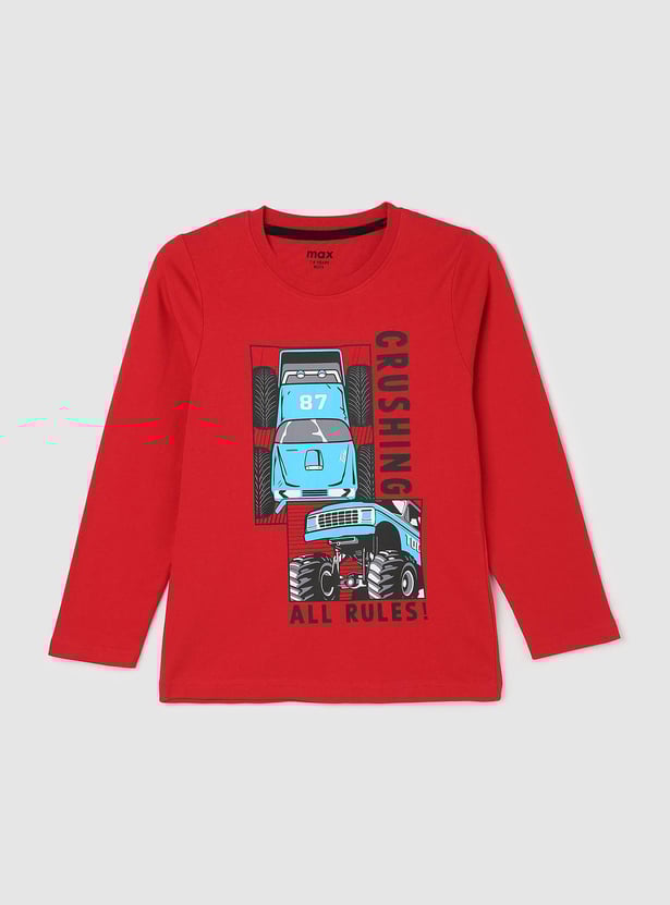 Boys Graphic Printed T-shirt