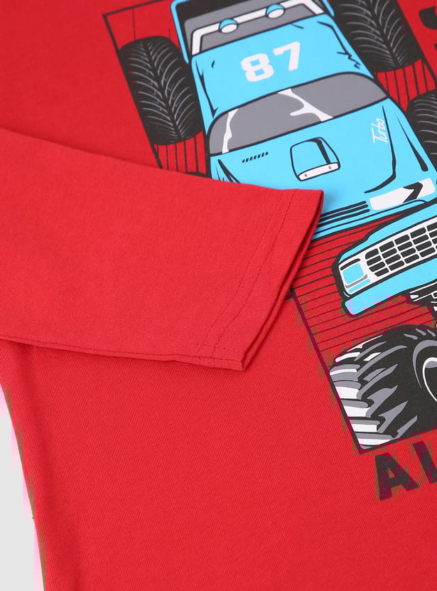 Boys Graphic Printed T-shirt