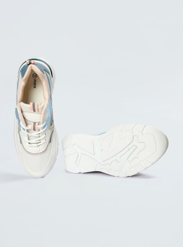 Women Colourblocked Chunky Sneakers