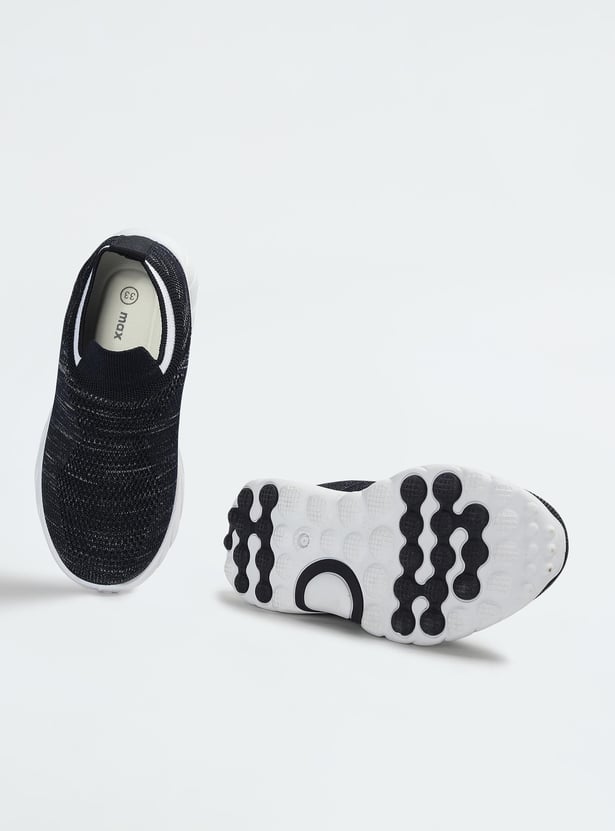 Boys Knit Slip-On Sport Shoes