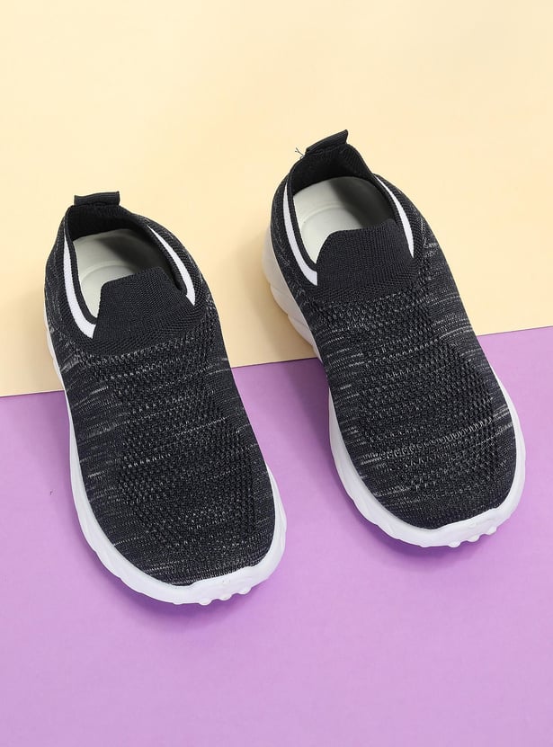 Boys Knit Slip-On Sport Shoes