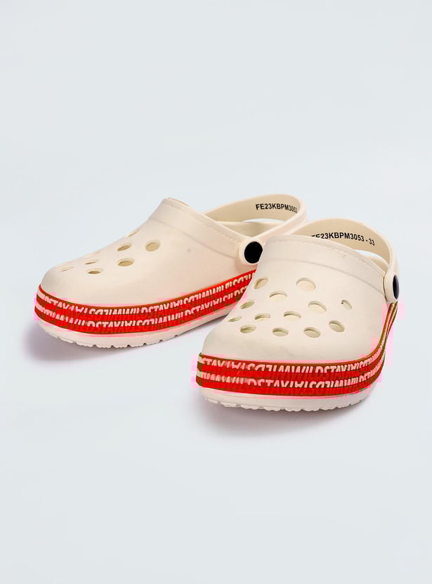 Boys Solid Clogs