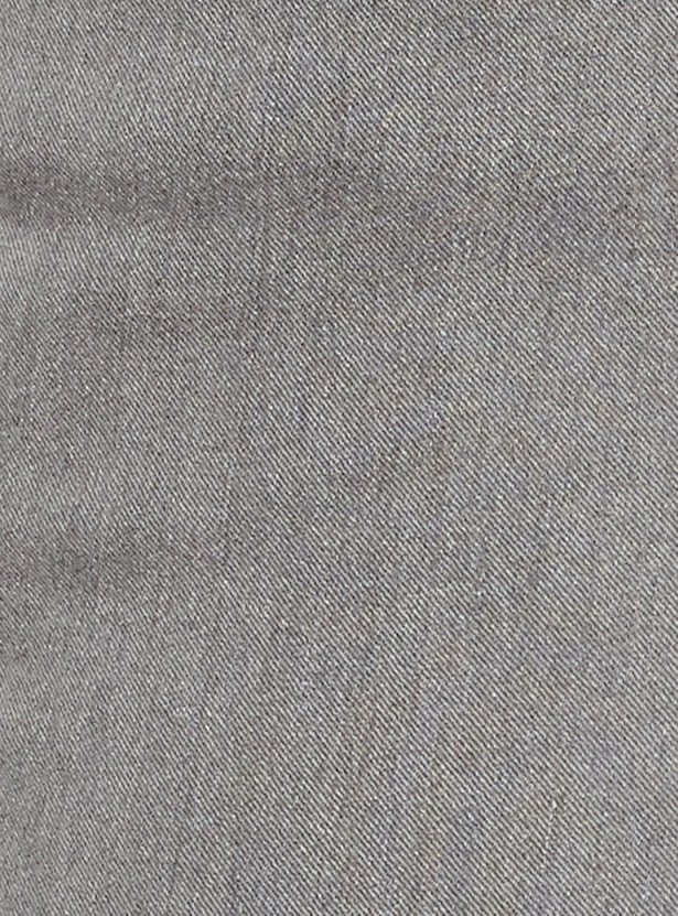 Women Washed Crop Slim Fit Jeans