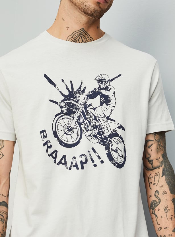 Men Graphic Printed T-shirt