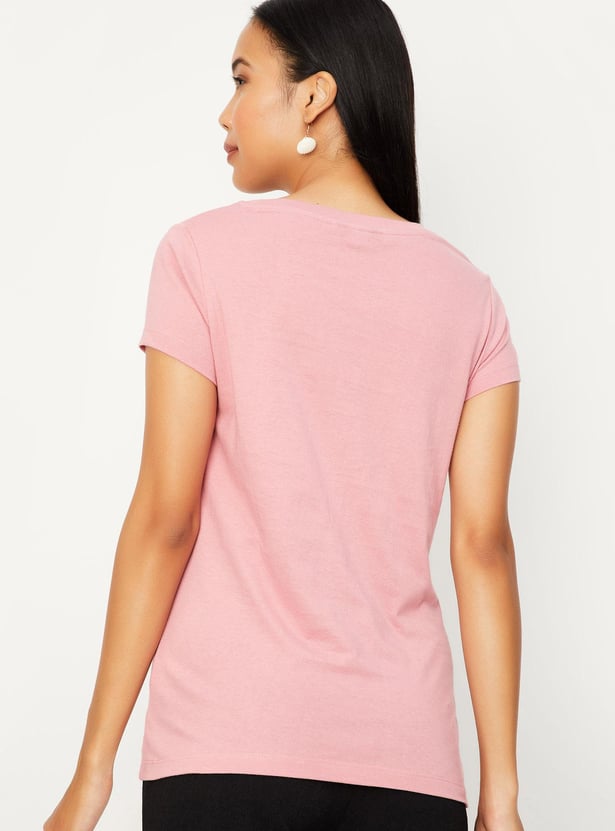 Women Graphic Printed T-shirt
