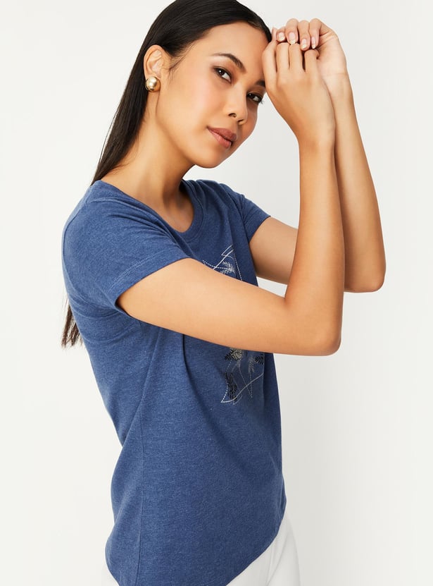 Women Graphic Printed T-shirt