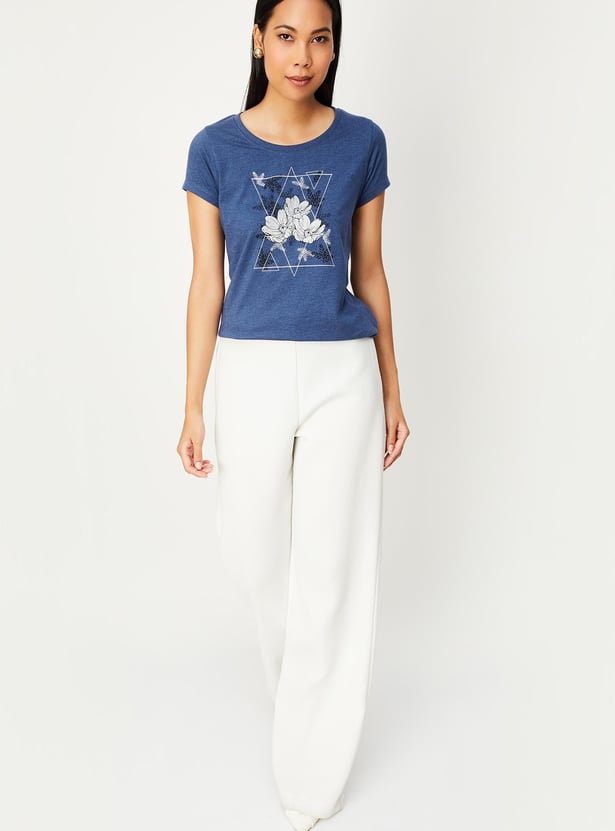 Women Graphic Printed T-shirt