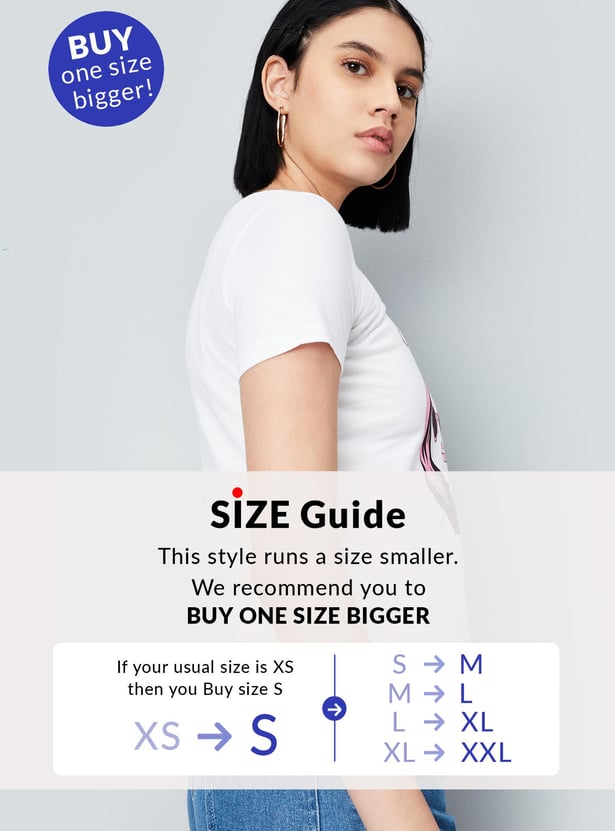 Women Graphic Printed T-shirt