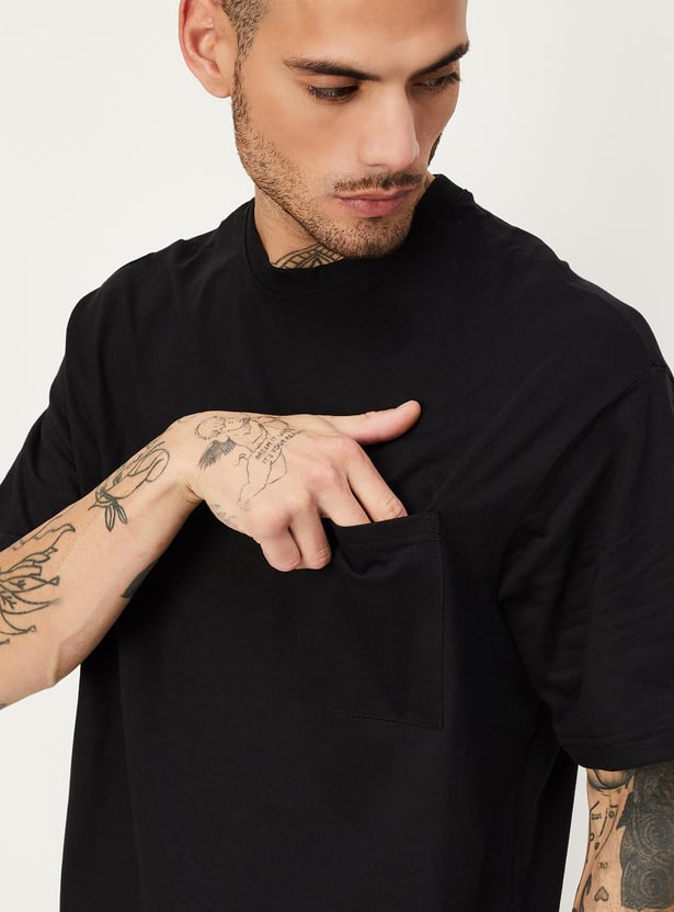 Men Oversized T-shirt with Pocket