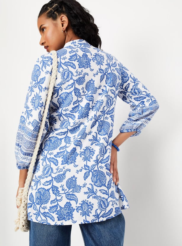 Women Printed A-line Tunic