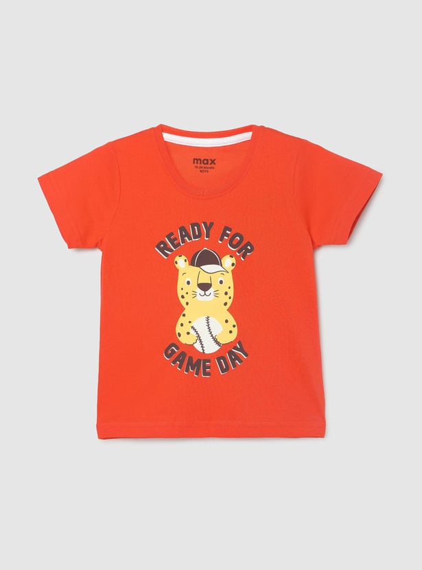 Boys Graphic Printed T-shirt