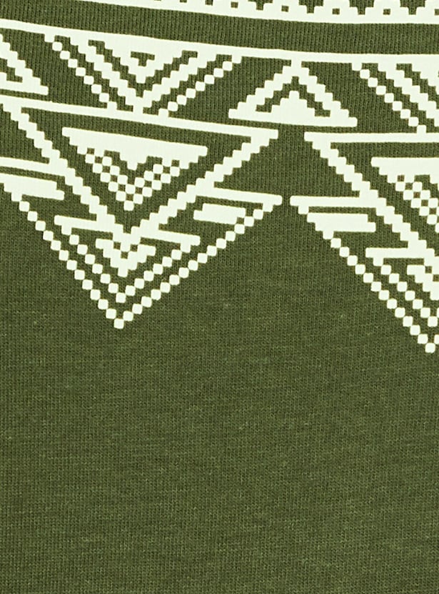 Women Printed Full Sleeve T-shirt