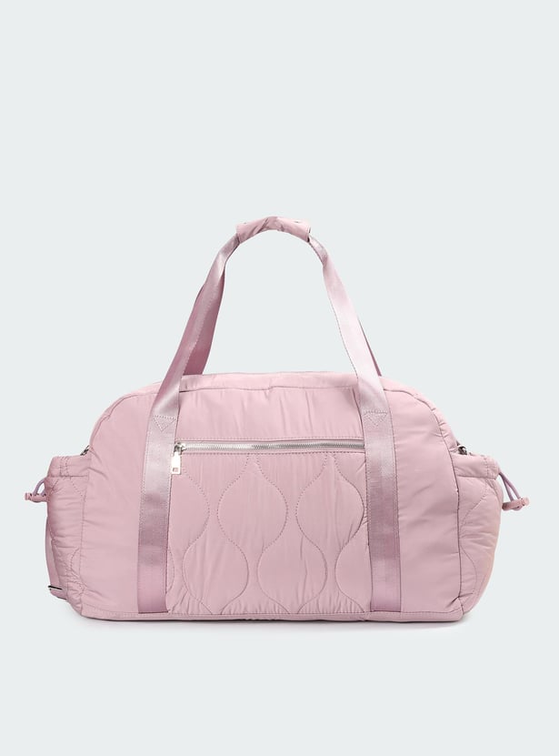 Women Quilted Duffle Bag
