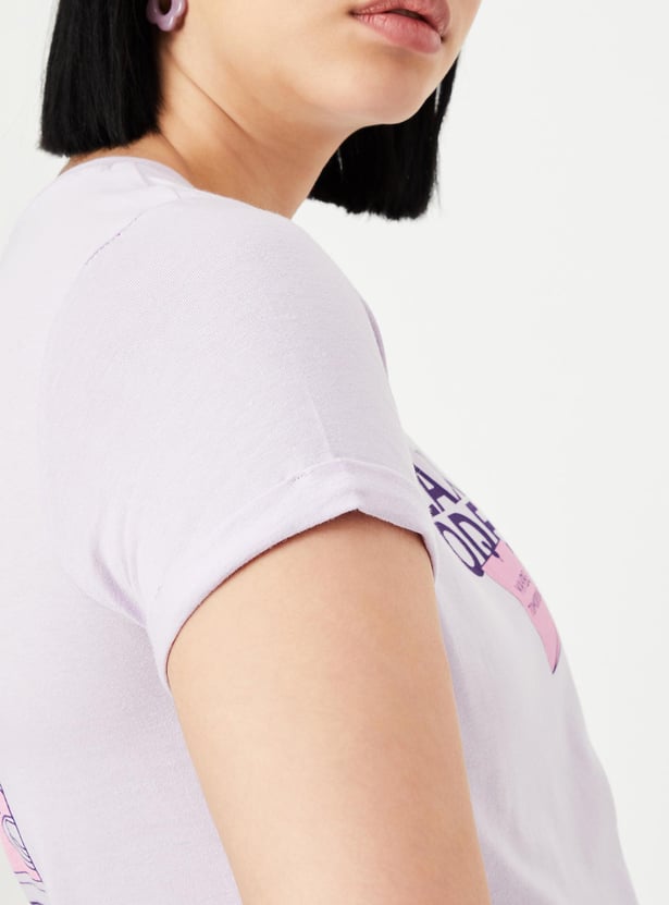 Women Graphic Printed T-shirt